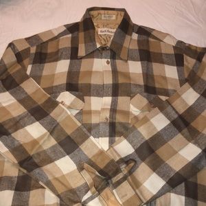 Vintage Back Packer Flannel Shirt NOS/Dead stock